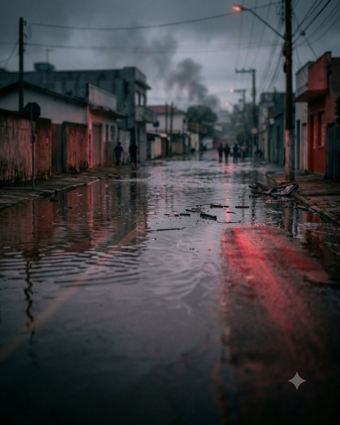Alerta de alagamento em Joinville