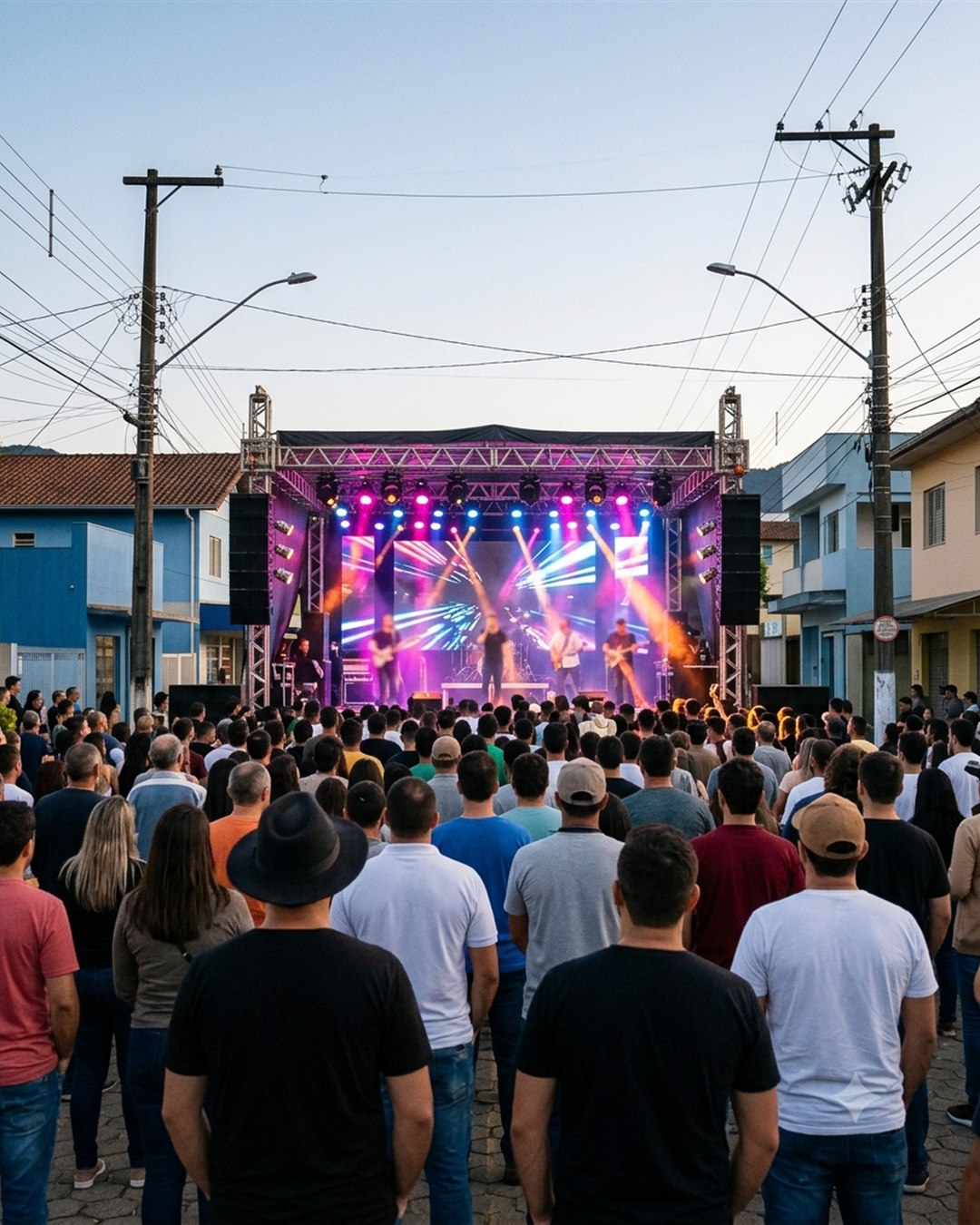 Arraiá no Centro de Schroeder